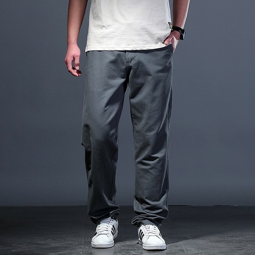 mens loose fit casual pants